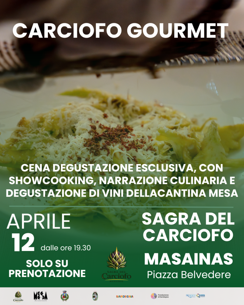 Cena Gourmet Masainas - 12 Aprile 2026